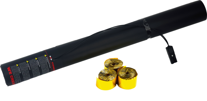 Elektrische Streamer-Kanone 50cm - Gold