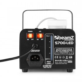 BeamZ S700-Led Nebelmaschine mit Flammeneffekt