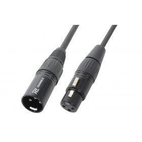 Power Dynamics CX35-30 CABLE XLR MALE/FEMALE 30M BLACK