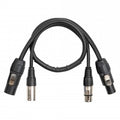 Cx07-0.50 Combi Cable Powerconnector Tr - Xlr M / Powerconnector Tr - Xlr F 0.50M - Image #0