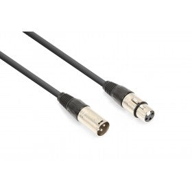 Vonyx CX310-1 KABEL XLR MALE-XLR FEMALE (1.5M)