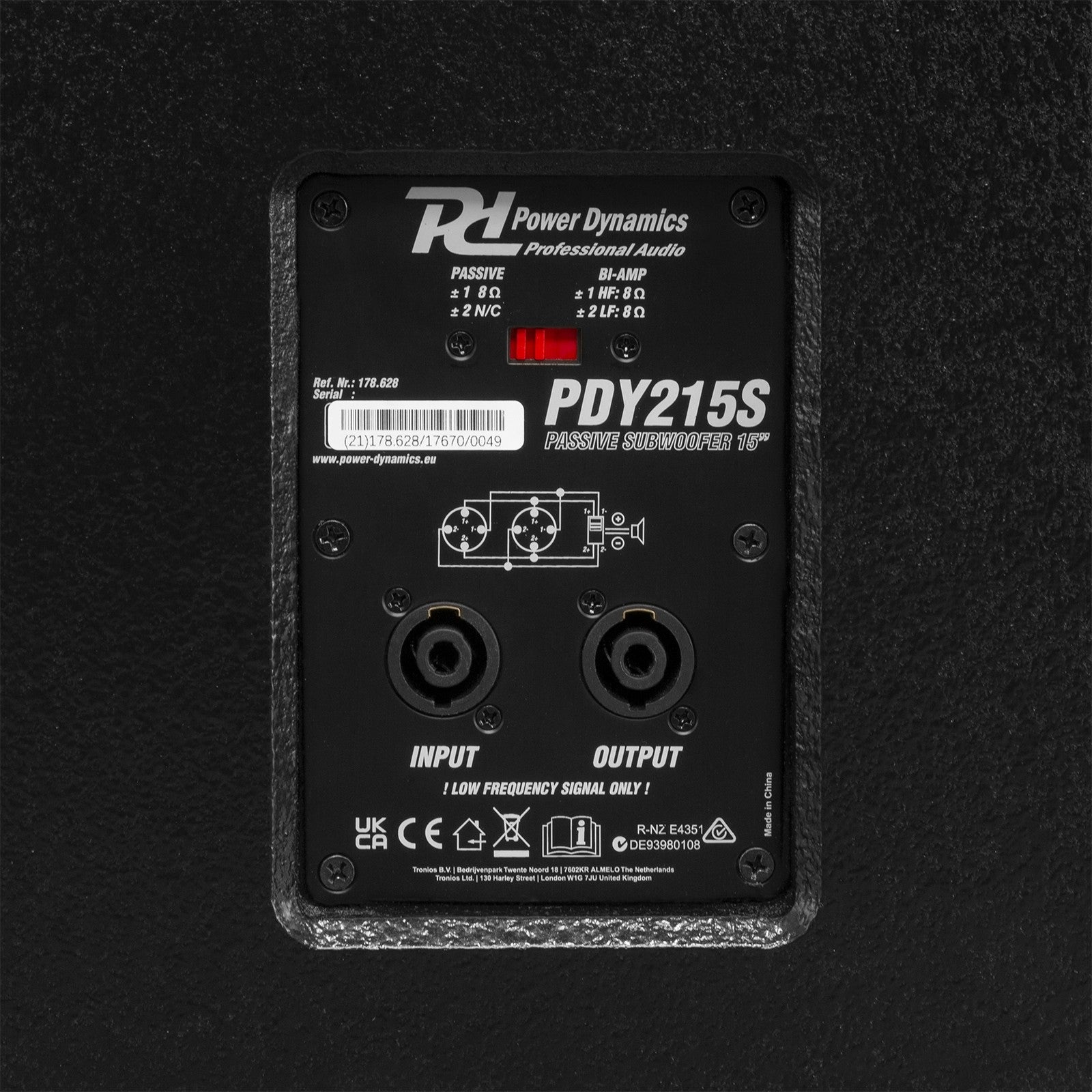 Power Dynamics PDY215S PASSIVE SUBWOOFER 15” 900W