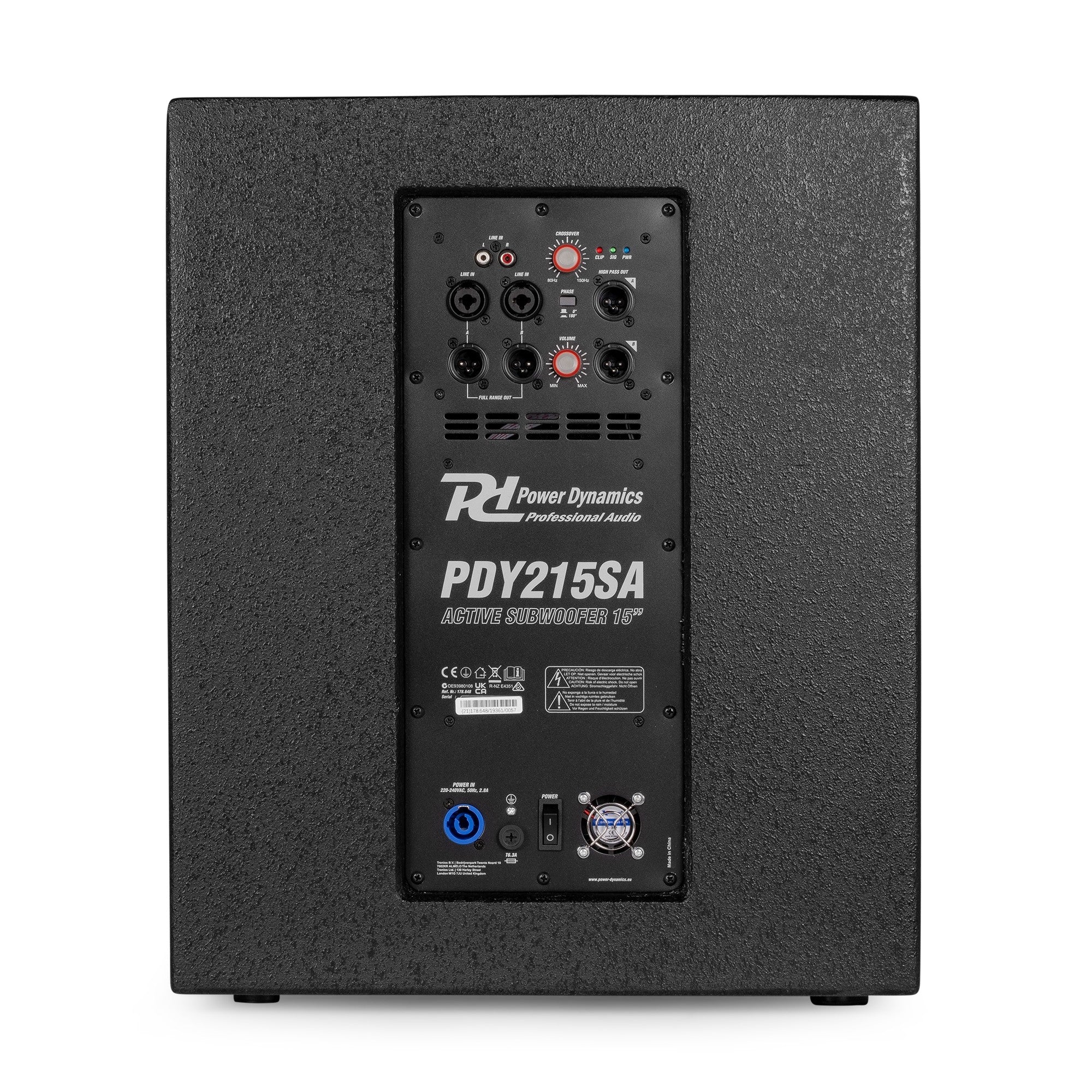 Power Dynamics PDY215SA ACTIVE SUBWOOFER 900W