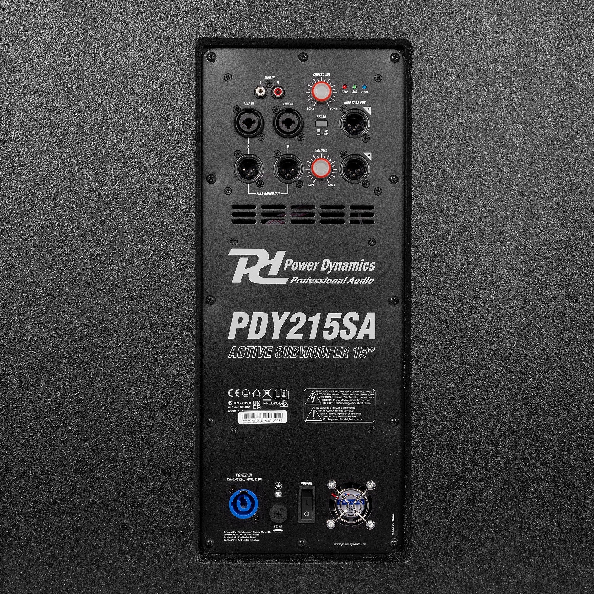Power Dynamics PDY215SA ACTIVE SUBWOOFER 900W