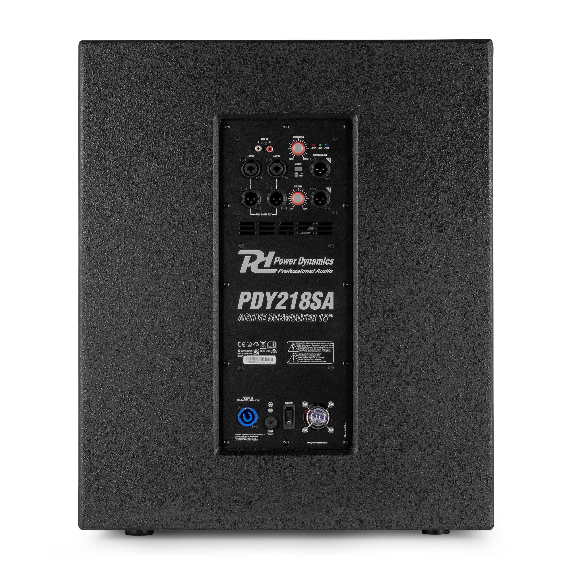 Power Dynamics PDY218SA ACTIVE SUBWOOFER 1000W