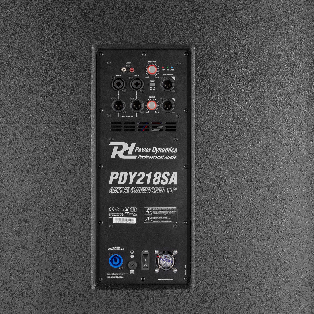 Power Dynamics PDY218SA ACTIVE SUBWOOFER 1000W