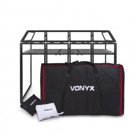 Vonyx DB5 PRO DJ ALUMINIUM BOOTH GROOT 2.0M