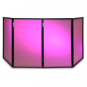 Vonyx DB2 OPVOUWBAAR DJ-SCHERM 120 X 70 WIT (4 PANELEN)
