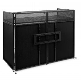 Vonyx DB6 FOLDABLE DJ-BOOTH SYSTEM PRO WITH TV BRACKET