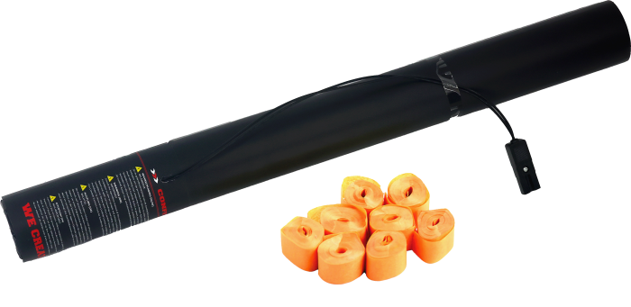 Elektrische Streamer-Kanone 50cm - Orange