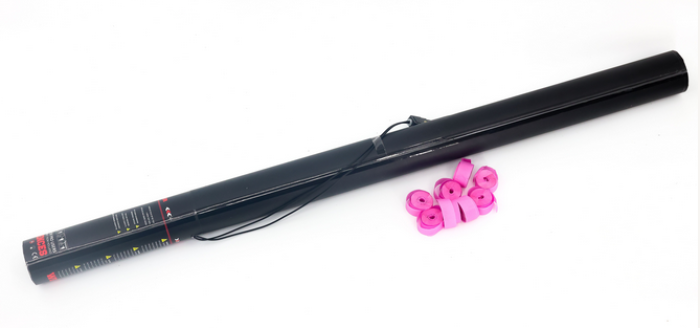 Elektrische Streamer Kanone 80cm - Pink