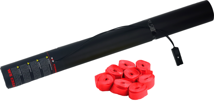 Elektrische Streamer Kanone 50cm - Rot