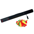 Elektrische Konfettikanone 50cm - Rot/Grün/Gelb