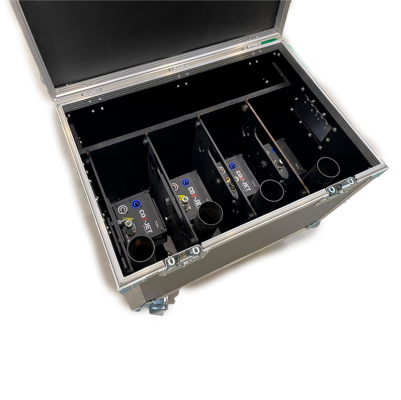 TCMFX FLIGHTCASE CO2 JETS for 4 pieces