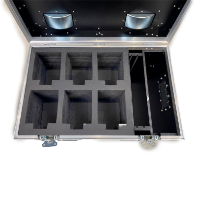 TCMFX FLIGHTCASE E-SHOT for 6 pieces