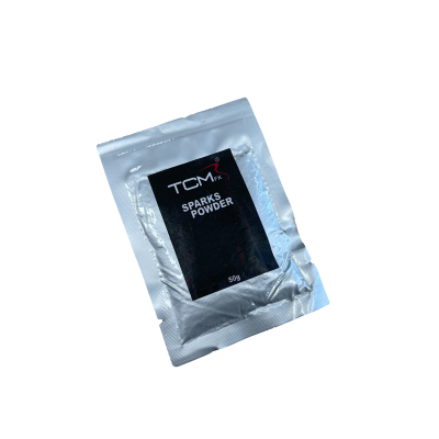 TCMFX SPARKS POWDER 50 GRAM for normal 3 meter INDOOR