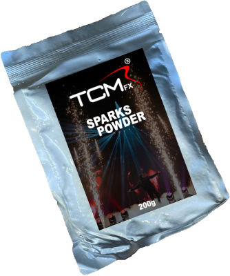 TCMFX SPARKS POWDER 200 GRAM OUTDOOR for normal 6 meter