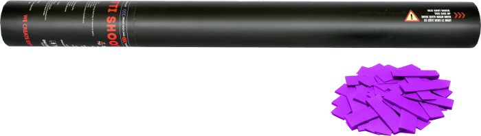 Handheld Konfettikanone 50cm – Lila