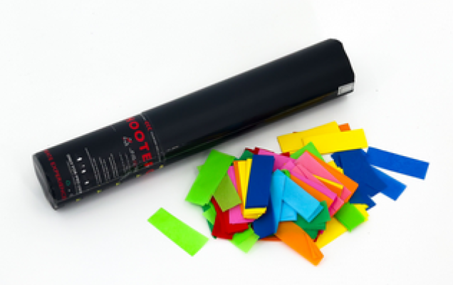TCMFX Handheld Confetti Cannon 28cm - Multicolor