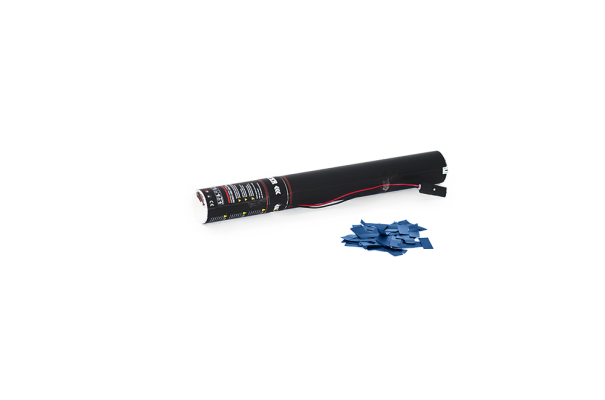 TCMFX Electric Confetti Cannon 50cm - Blue Metallic