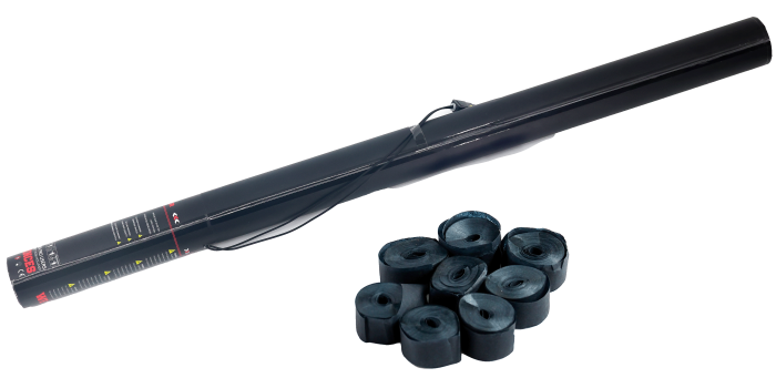 Elektrische Streamer-Kanone 80cm - Schwarz