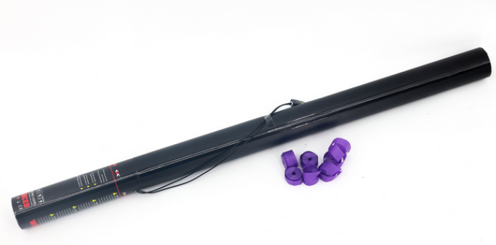 Elektrische Streamer-Kanone 80cm - Lila