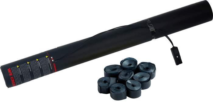 Elektrische Streamer-Kanone 50cm - Schwarz