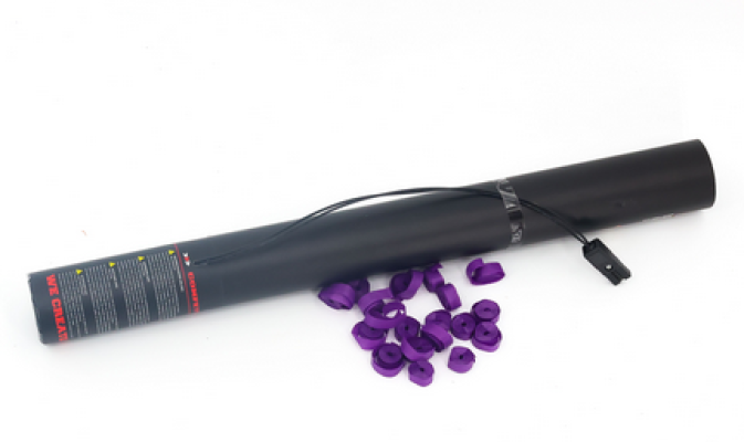 Elektrische Streamer Kanone 50cm – Lila