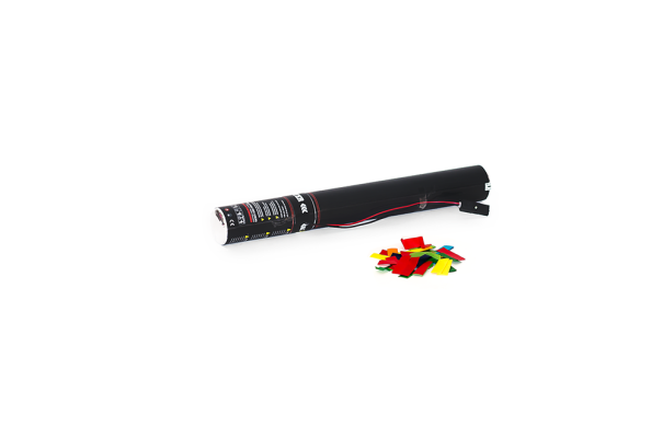 Elektrische Konfettikanone 50cm - Multicolor