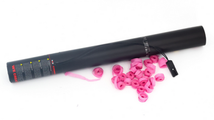 Elektrische Streamer Kanone 50cm - Pink