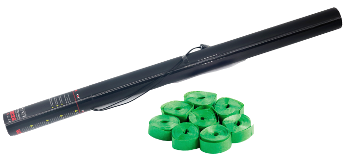 Elektrische Streamer Kanone 80cm - Dunkelgrün