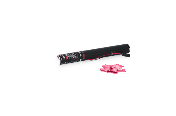 Elektrische Konfettikanone 50cm – Rosa