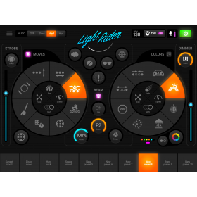 Beamz DMX lightrider USB interface met WiFi